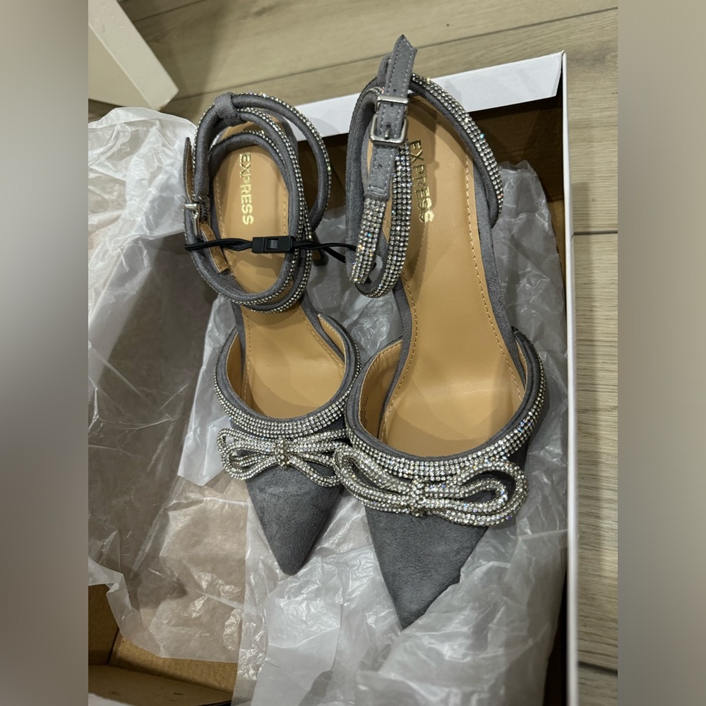 Express Rhinestone Pumps - Picture 4 of 6